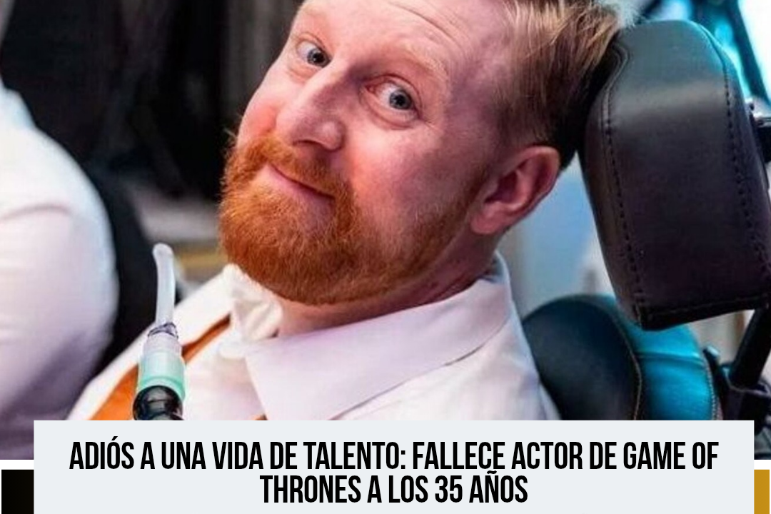 Fallece Michael Patrick, actor de “Game of Thrones”, tras enfrentar una enfermedad neurológica progresiva