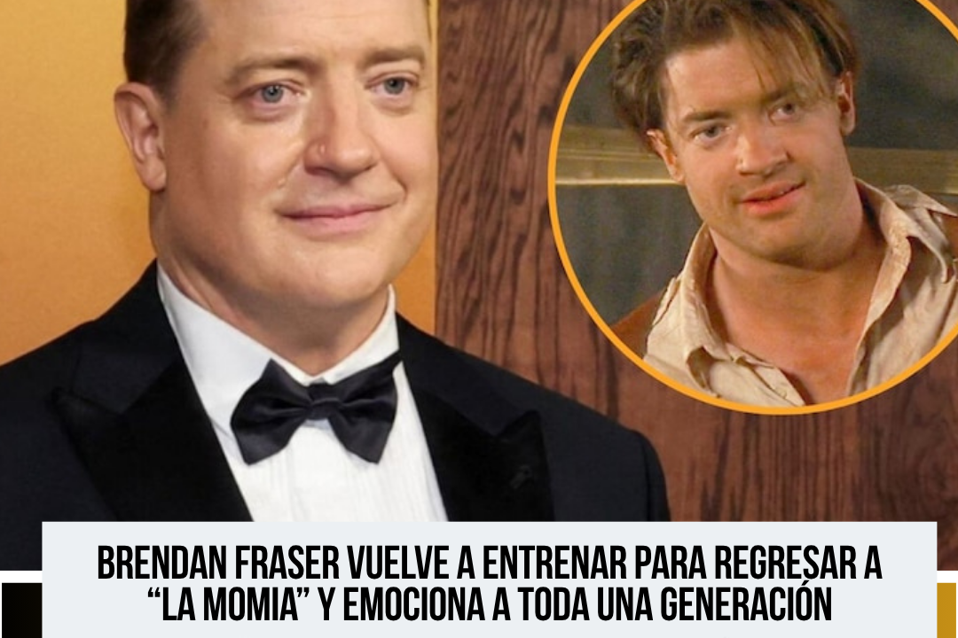 Brendan Fraser inicia su preparación física para regresar en “La Momia 4”