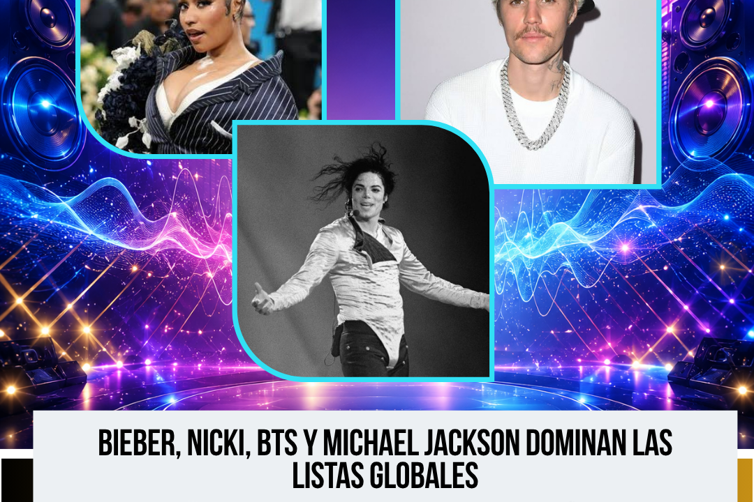 Justin Bieber, BTS y Michael Jackson protagonizan el movimiento de las listas globales de Billboard