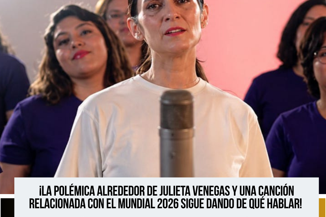 Claudia Sheinbaum aclara la controversia en torno a la canción de Julieta Venegas vinculada al Mundial 2026