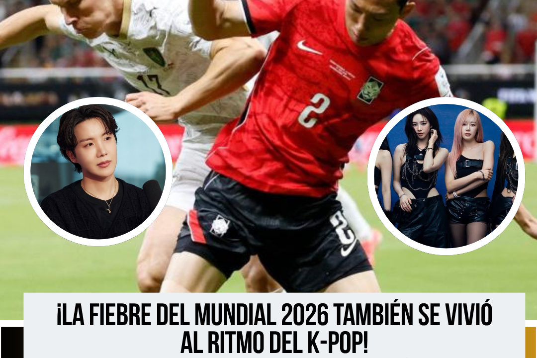 J-Hope y otras figuras del K-pop celebran el debut triunfal de Corea del Sur en el Mundial 2026