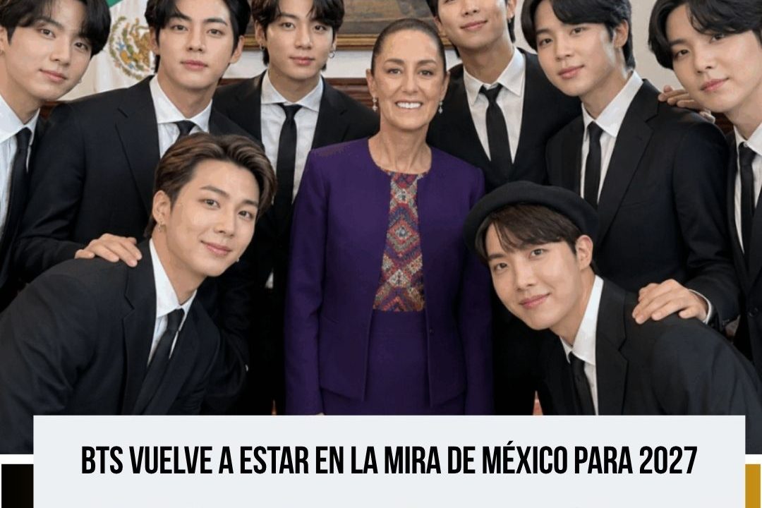 Sheinbaum reafirma el regreso de BTS a México en 2027 tras reunión con el presidente de Corea del Sur
