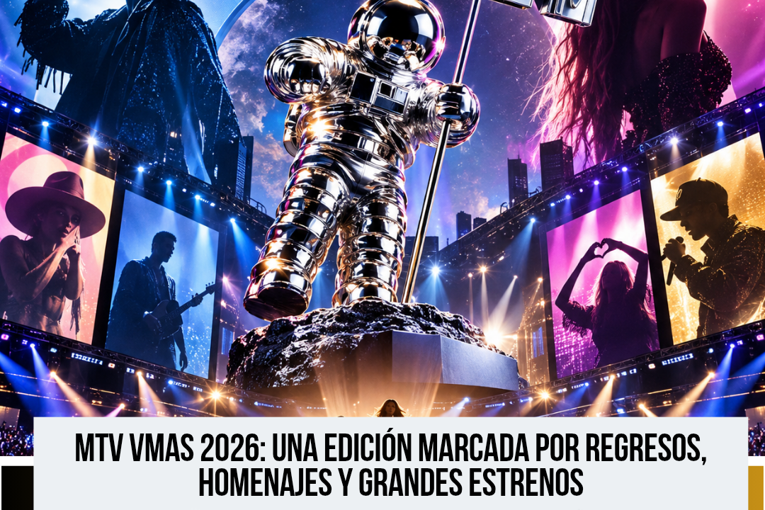 MTV VMAs 2026 reúnen a grandes figuras de la música en una edición marcada por homenajes y regresos