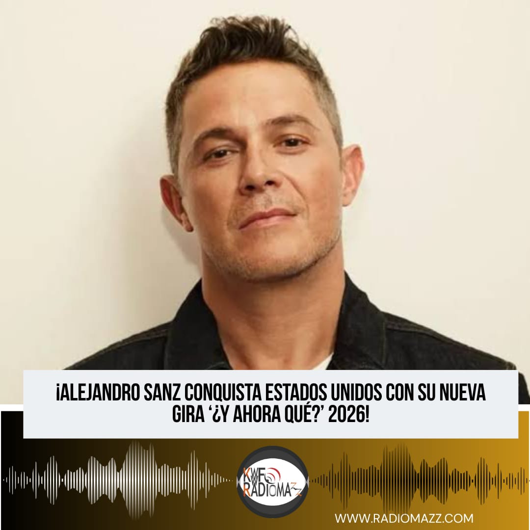 La gira comenzará el 9/04/2026 en el Rosemont Theatre de Chicago, e incluirá ciudades como Nueva York, Miami, Houston, Los Ángeles y Las Vegas, entre otras.
