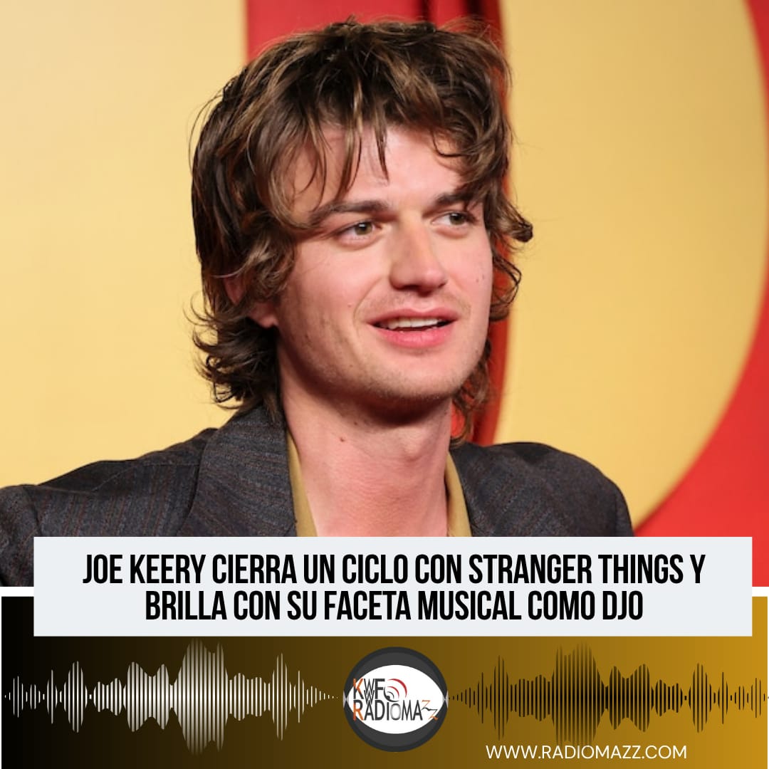 Mientras se despide del universo sobrenatural de Hawkins, Keery ha dedicado su energía a su otra gran pasión: la música. Bajo su alter ego Djo.