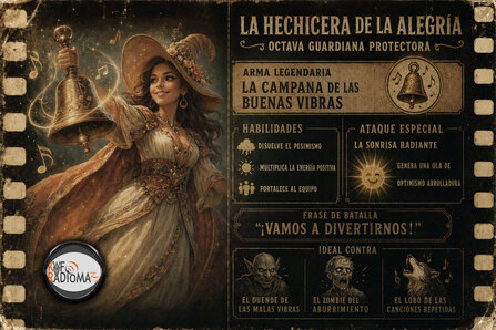 Guardiana número 8 que protege las transmisiones radiales.