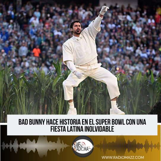 El medio tiempo del Super Bowl 60 quedará registrado como uno de los más grandes en la historia del evento. Bad Bunny hizo una presentación inolvidable.