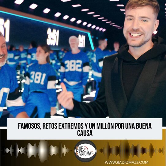 El creador de contenido más seguido del mundo, MrBeast (Jimmy Donaldson), anunció uno de los proyectos más ambiciosos de su carrera para iniciar 2026.