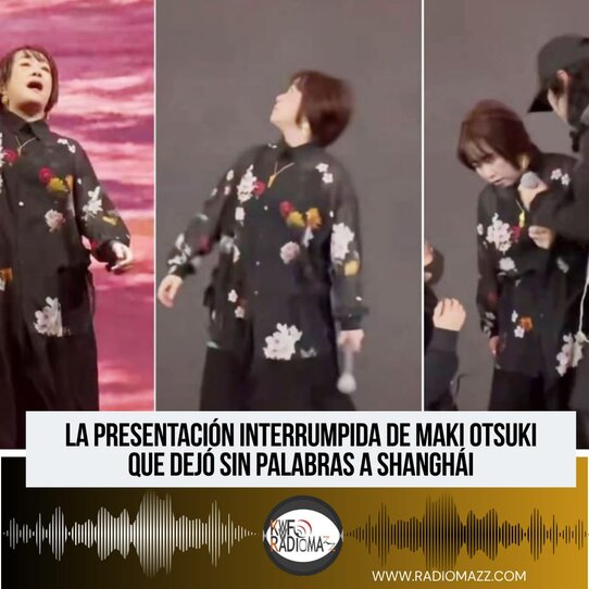Otsuki se encontraba interpretando Memories, el primer ending de One Piece, cuando las luces del escenario se apagaron abruptamente y la música fue silenciada.