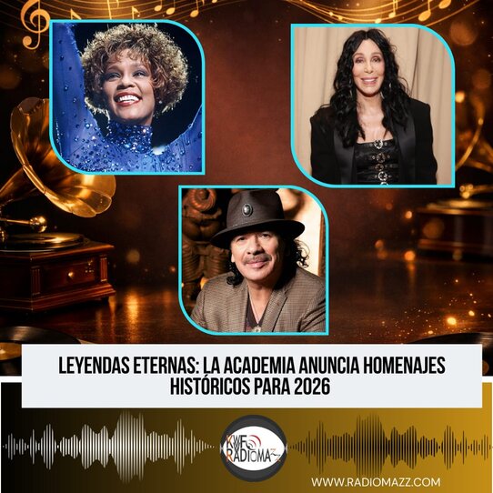 La Academia de la Grabación confirmó los nombres de las figuras que recibirán los Premios al Mérito Especial 2026, un reconocimiento reservado para artistas.