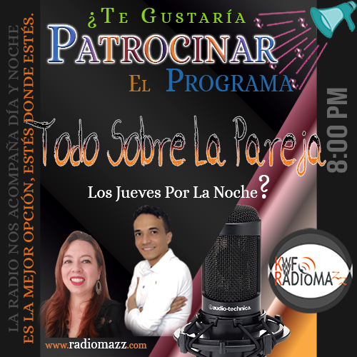 Imagen decorativa para patrocinar el programa Todo Sobre La Pareja.