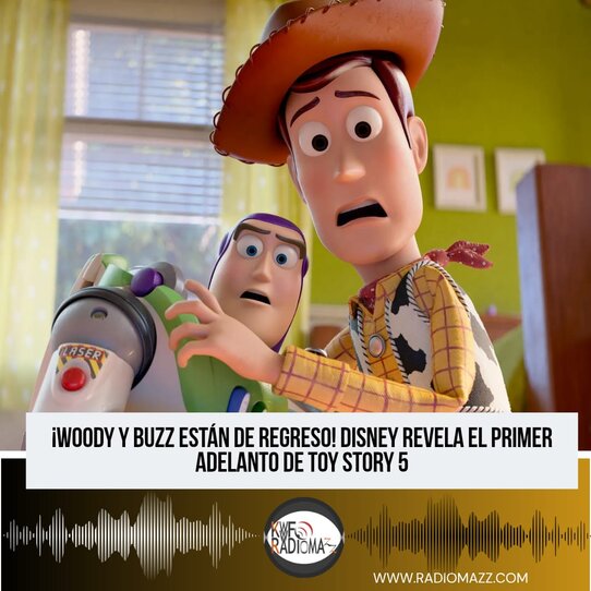 Disney y Pixar presentaron el 11 de noviembre de 2025 el primer adelanto oficial de Toy Story 5, secuela que marca el regreso de Woody, Buzz Lightyear y Jessie